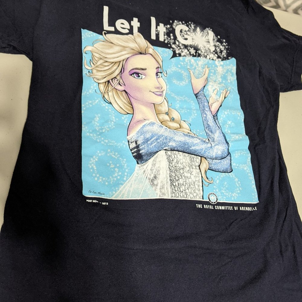 Disney Frozen Elsa Let it Go Adult T-Shirt